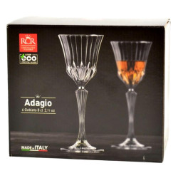 Kieliszki do likieru 80ml 6szt Adagio RCR 2